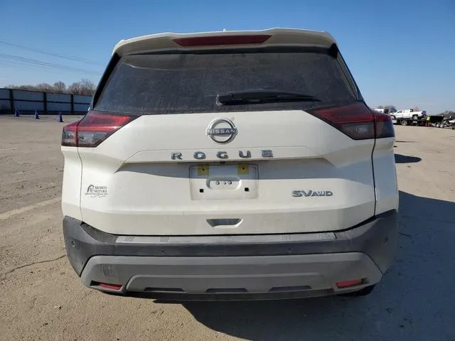 JN8BT3BB8NW337184 2022 2022 Nissan Rogue- SV 6