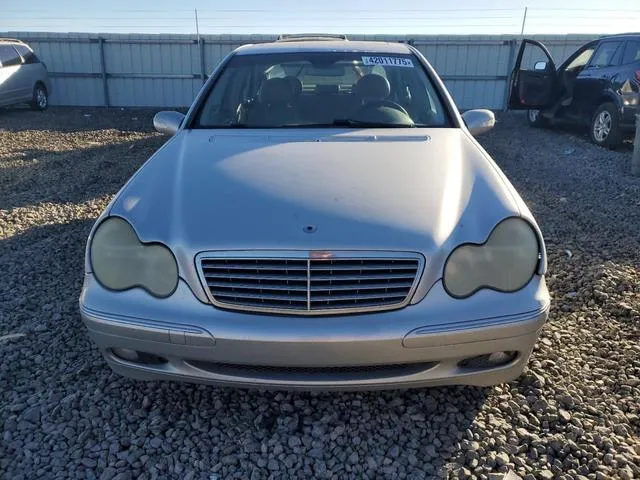 WDBRF61J13F368316 2003 2003 Mercedes-Benz C-Class- 240 5