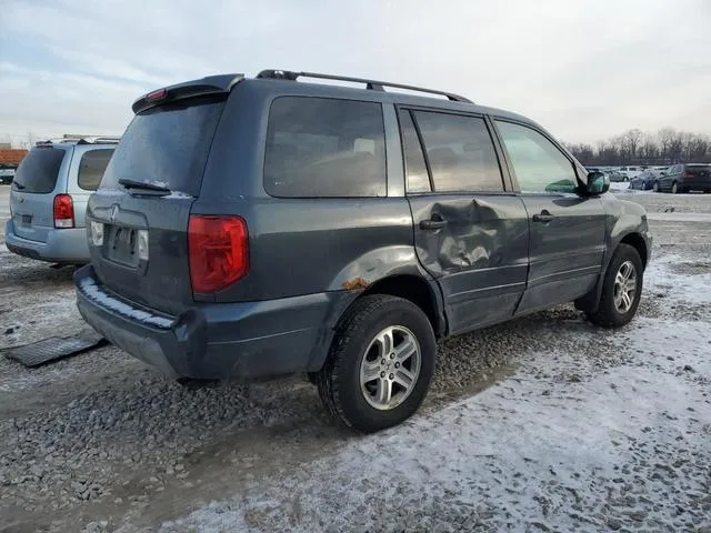 2HKYF18624H590338 2004 2004 Honda Pilot- Exl 3