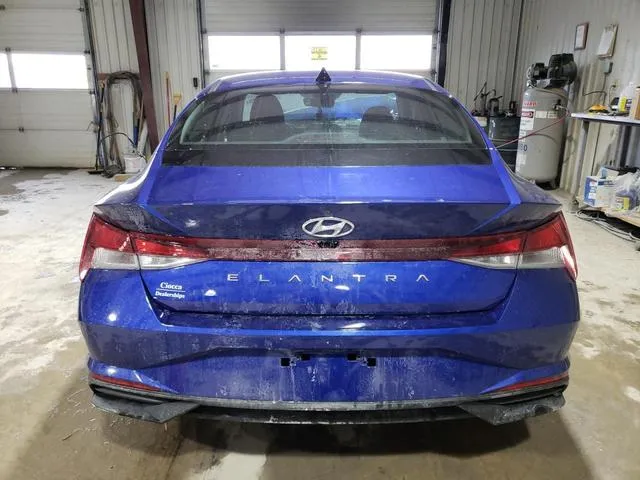 KMHLS4AG2PU443517 2023 2023 Hyundai Elantra- Sel 6