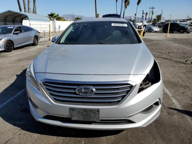 5NPE24AF0GH331233 2016 2016 Hyundai Sonata- SE 5