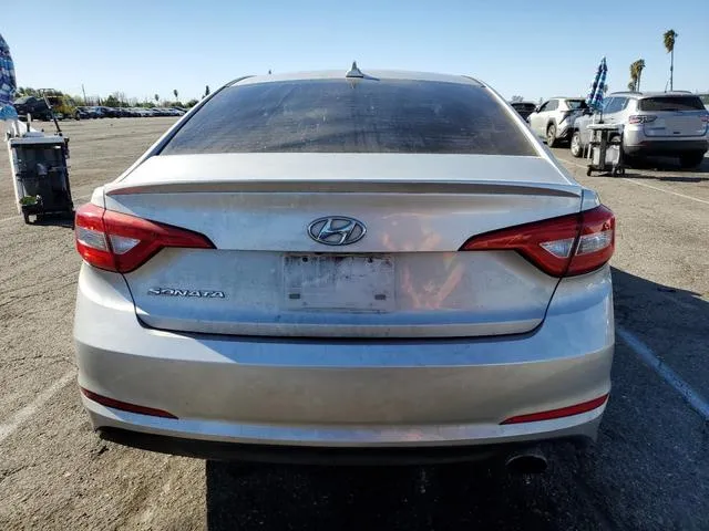 5NPE24AF0GH331233 2016 2016 Hyundai Sonata- SE 6