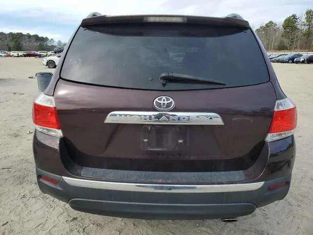 5TDZK3EH5BS026806 2011 2011 Toyota Highlander- Base 6