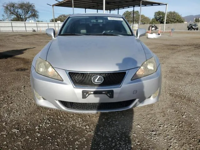 JTHBK262X75037916 2007 2007 Lexus IS- 250 5