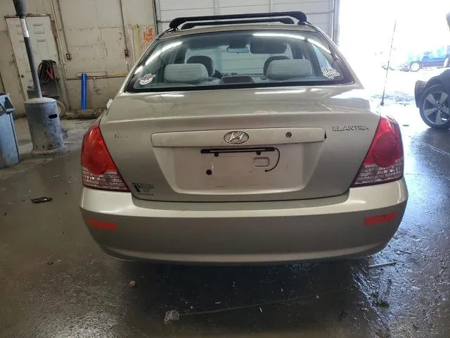 KMHDN46D75U993822 2005 2005 Hyundai Elantra- Gls 6