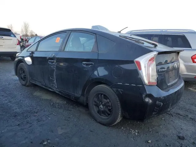 JTDKN3DUXE0384580 2014 2014 Toyota Prius 2