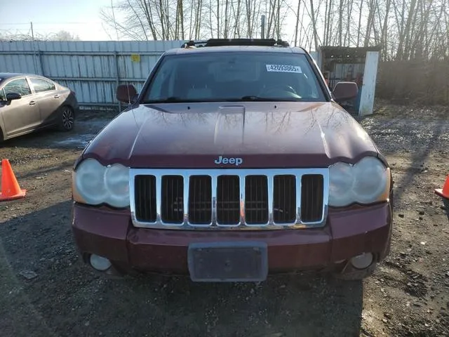 1J8HR58N78C122282 2008 2008 Jeep Grand Cherokee- Limited 5