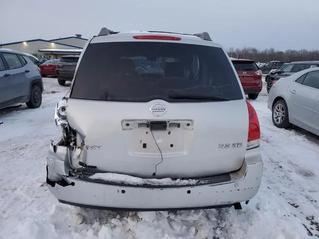 5N1BV28U25N139355 2005 2005 Nissan Quest- S 6