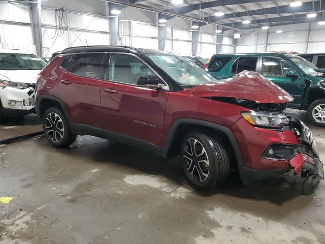 3C4NJDCB0NT162969 2022 2022 Jeep Compass- Limited 4