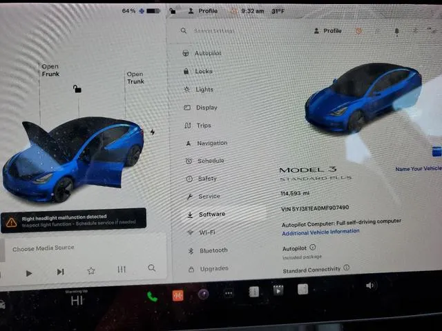 5YJ3E1EA0MF907490 2021 2021 Tesla MODEL 3 9