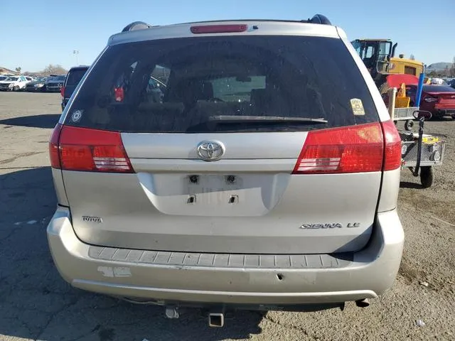 5TDZA23C24S002938 2004 2004 Toyota Sienna- CE 6