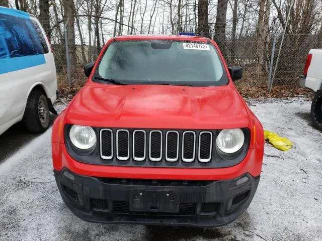 ZACCJAAH2HPE99359 2017 2017 Jeep Renegade- Sport Fwd 5