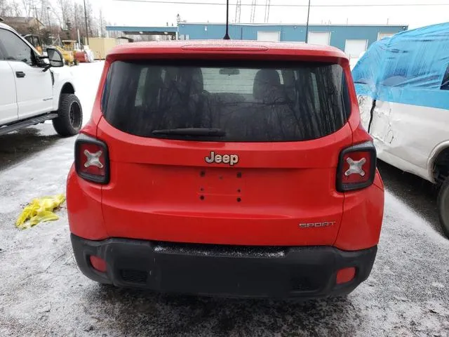 ZACCJAAH2HPE99359 2017 2017 Jeep Renegade- Sport Fwd 6