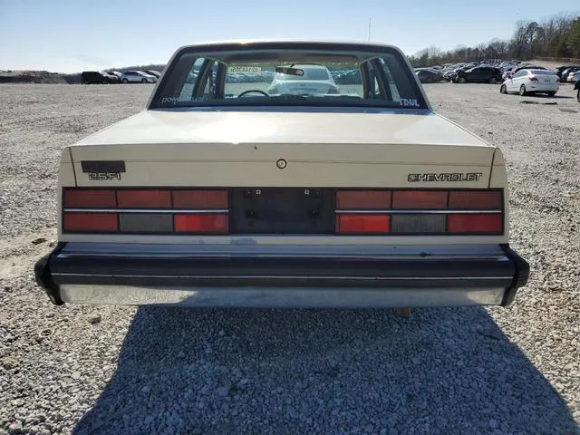 1G1AW19R8F6308705 1985 1985 Chevrolet Celebrity 6