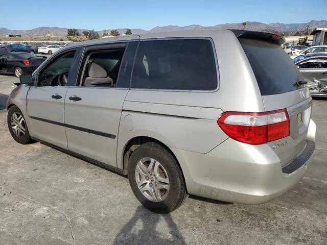 5FNRL38227B020705 2007 2007 Honda Odyssey- LX 2