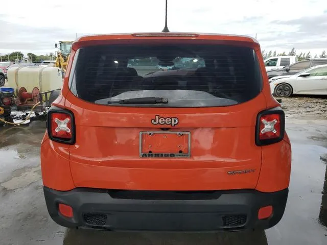 ZACCJAAT4GPC76257 2016 2016 Jeep Renegade- Sport 6