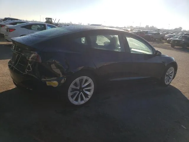 5YJ3E1EB0NF177431 2022 2022 Tesla MODEL 3 3