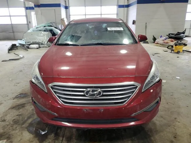 5NPE24AF9FH201949 2015 2015 Hyundai Sonata- SE 5