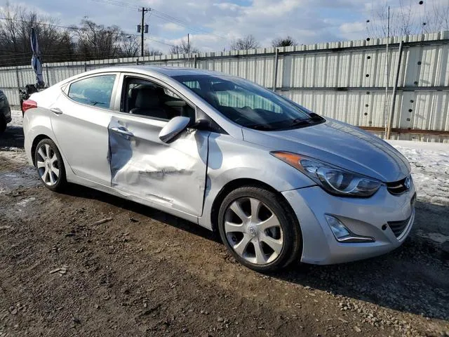 KMHDH4AE7DU618194 2013 2013 Hyundai Elantra- Gls 4