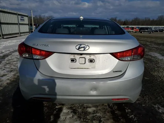 KMHDH4AE7DU618194 2013 2013 Hyundai Elantra- Gls 6