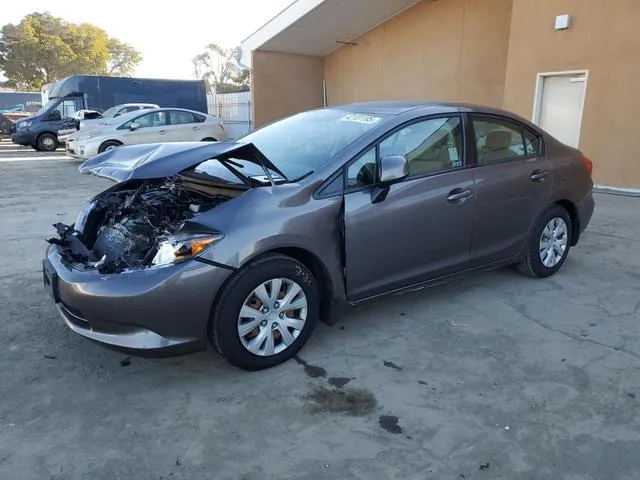 19XFB2F58CE370384 2012 2012 Honda Civic- LX 1