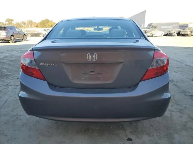 19XFB2F58CE370384 2012 2012 Honda Civic- LX 6