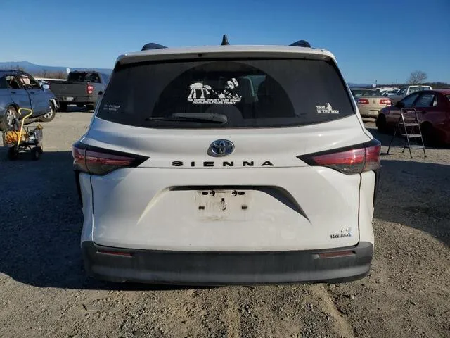 5TDBRKECXMS006842 2021 2021 Toyota Sienna- LE 6