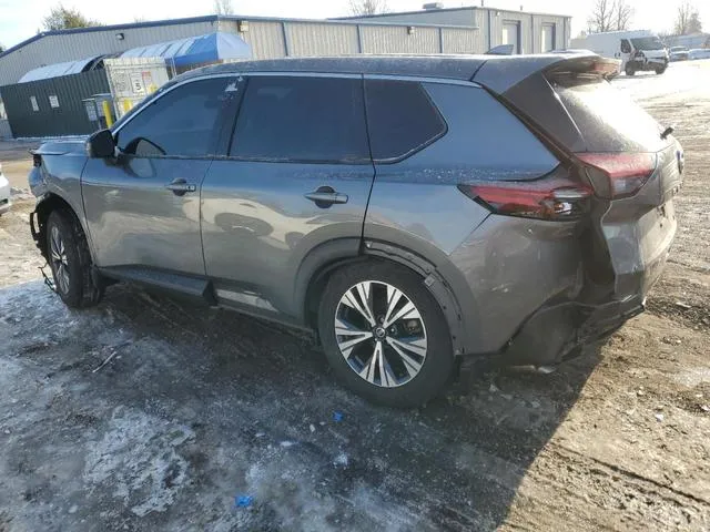 5N1AT3BBXMC819402 2021 2021 Nissan Rogue- SV 2