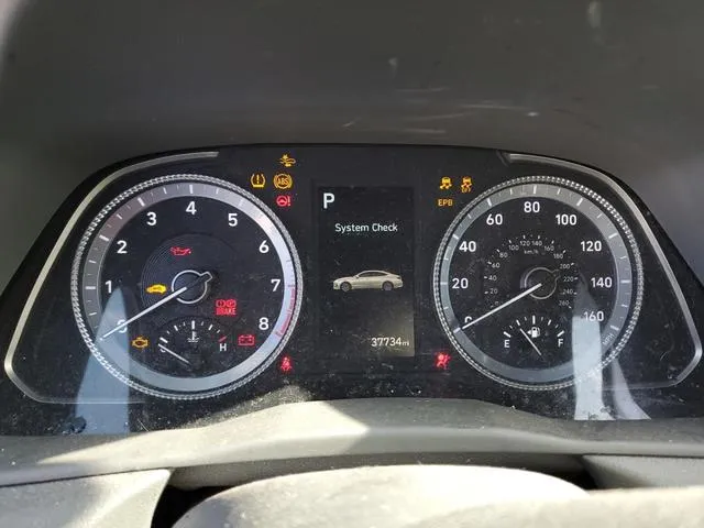 KMHL64JA5PA281853 2023 2023 Hyundai Sonata- Sel 9