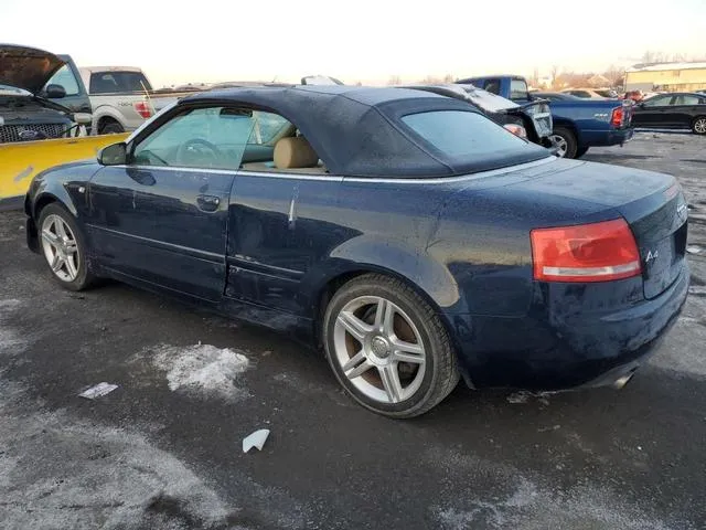 WAUDF48H28K015937 2008 2008 Audi A4- 2-0T Cabriolet Quattro 2