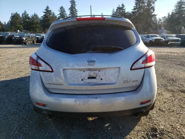 JN8AZ1MW6EW503331 2014 2014 Nissan Murano- S 6