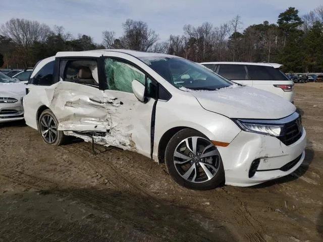 5FNRL6H83NB055370 2022 2022 Honda Odyssey- Touring 4