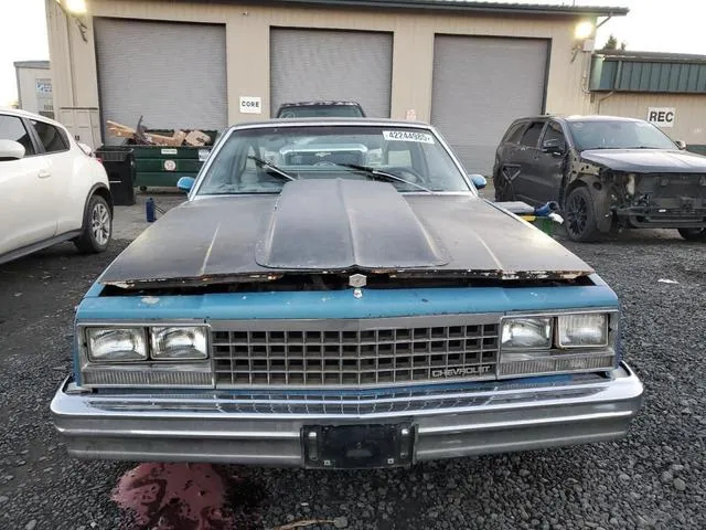 1GCCW80H7CR107286 1982 1982 Chevrolet El Camino 5