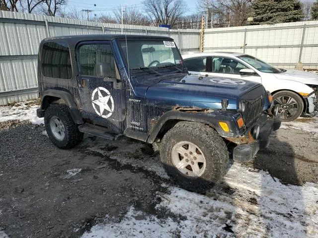 1J4FA49S64P801851 2004 2004 Jeep Wrangler- Sport 4