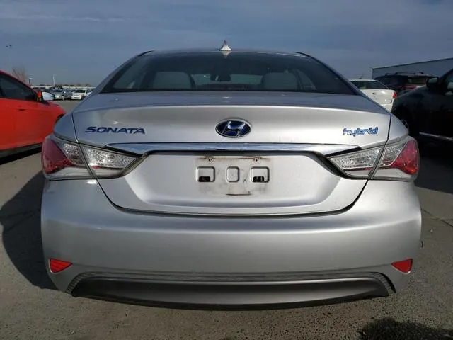 KMHEC4A46BA000650 2011 2011 Hyundai Sonata- Hybrid 6