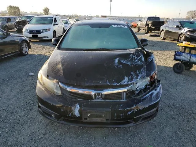 19XFB2F99CE305045 2012 2012 Honda Civic- Exl 5