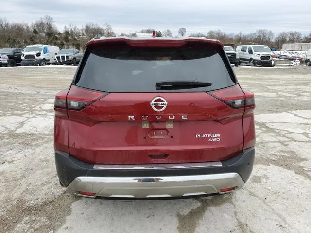 JN8AT3DD2MW316016 2021 2021 Nissan Rogue- Platinum 6