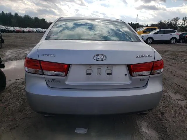 5NPEU46F86H137003 2006 2006 Hyundai Sonata- Gls 6