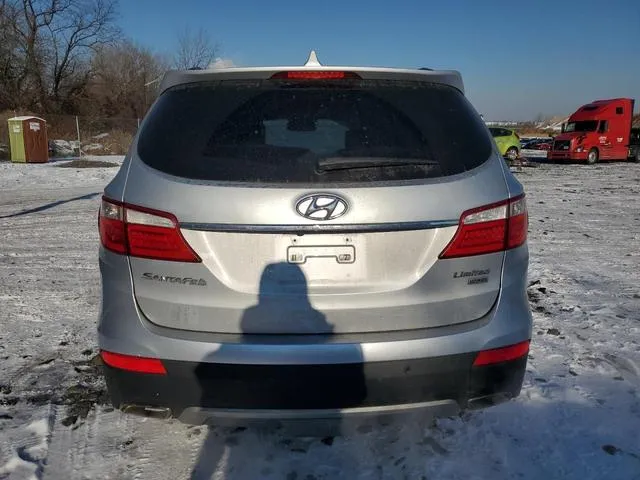 KM8SR4HF2FU124637 2015 2015 Hyundai Santa Fe- Gls 6