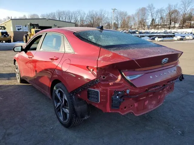 KMHLS4AGXPU489077 2023 2023 Hyundai Elantra- Sel 2