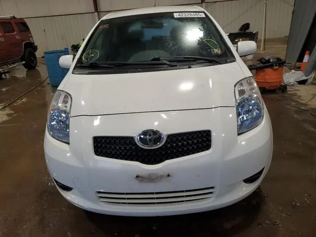 JTDJT923275081393 2007 2007 Toyota Yaris 5