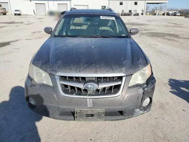 4S4BP62C987360428 2008 2008 Subaru Outback- 2-5I Limited 5