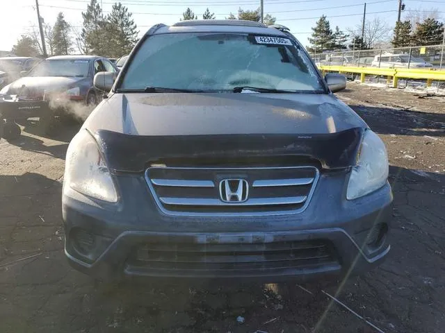 JHLRD78855C038038 2005 2005 Honda CR-V- EX 5