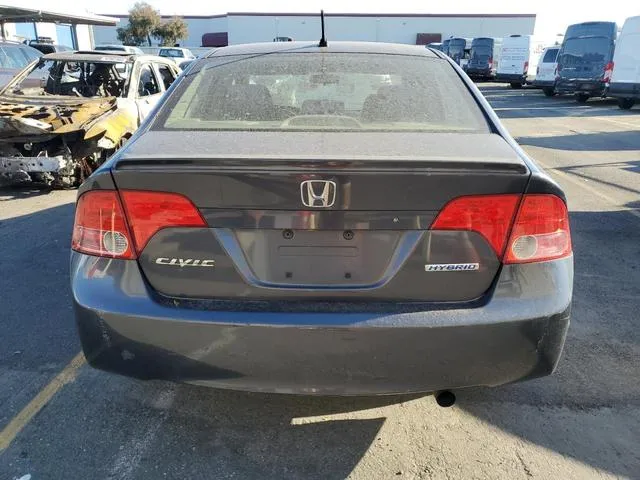 JHMFA362X7S017001 2007 2007 Honda Civic- Hybrid 6