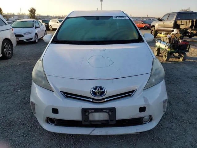 JTDZN3EUXC3184453 2012 2012 Toyota Prius 5