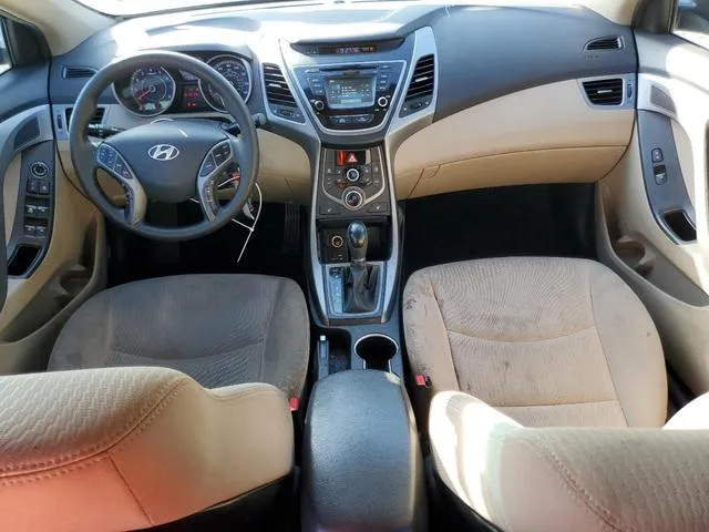 KMHDH4AE0EU073201 2014 2014 Hyundai Elantra- SE 8