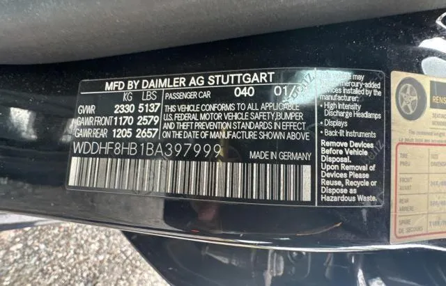 WDDHF8HB1BA397999 2011 2011 Mercedes-Benz E-Class- 350 4Matic 10