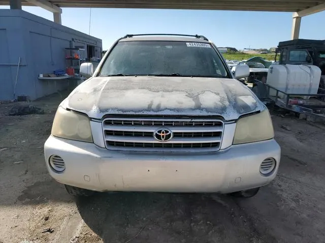 JTEGF21A930076834 2003 2003 Toyota Highlander- Limited 5