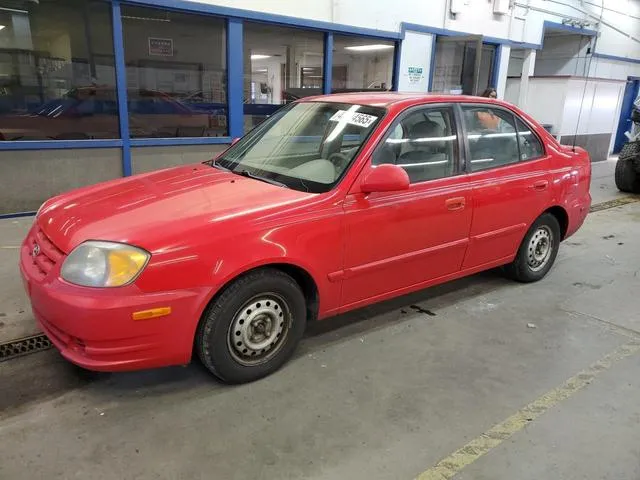 KMHCG45C94U538368 2004 2004 Hyundai Accent- GL 1