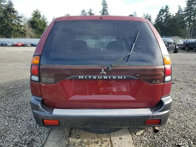 JA4MT31R93J015127 2003 2003 Mitsubishi Montero- Sport Xls 6